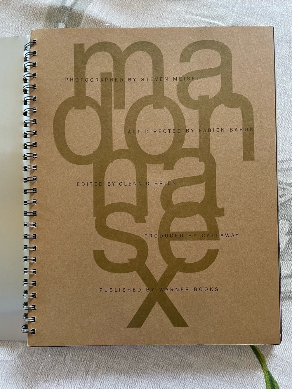 Madonna Sex Book